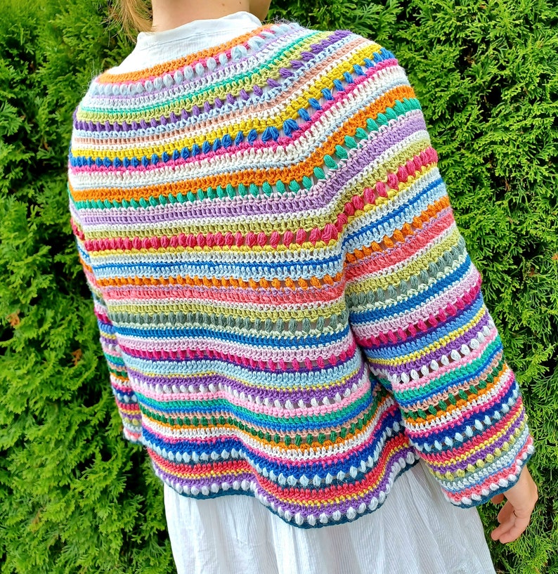 Almira Cardigan Crochet Pattern