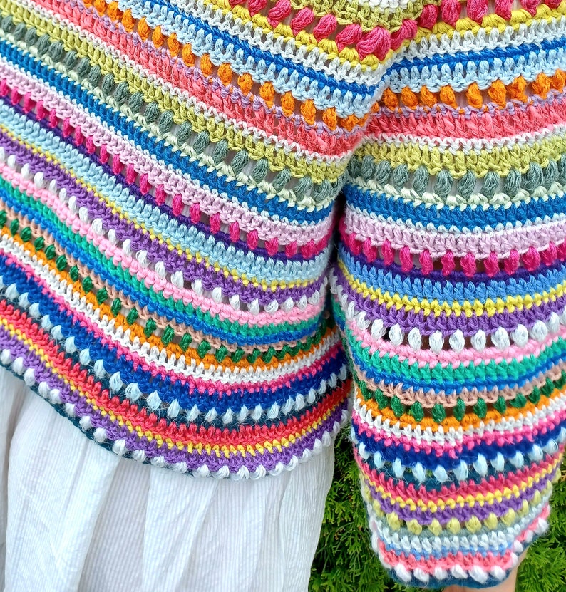 Almira Cardigan Crochet Pattern