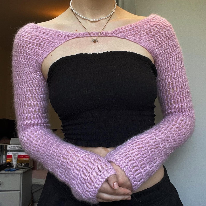 Crochet Pattern - Sleeves shrug