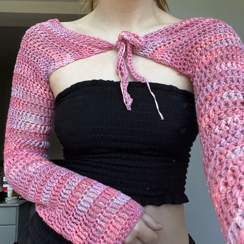 Crochet Pattern - Sleeves shrug
