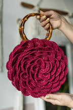 Flower Bag Circle Crochet Pattern