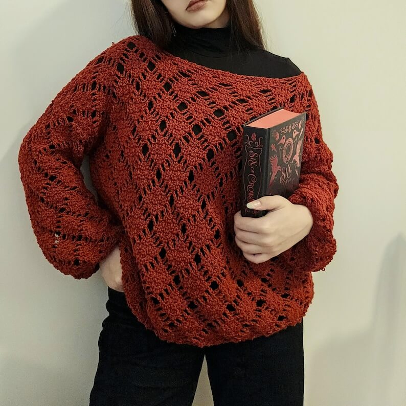 Oliva Sweater Crochet Pattern