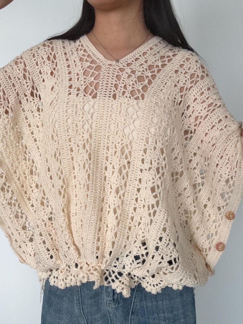 Eveloria Multi-Way Poncho Crochet Pattern