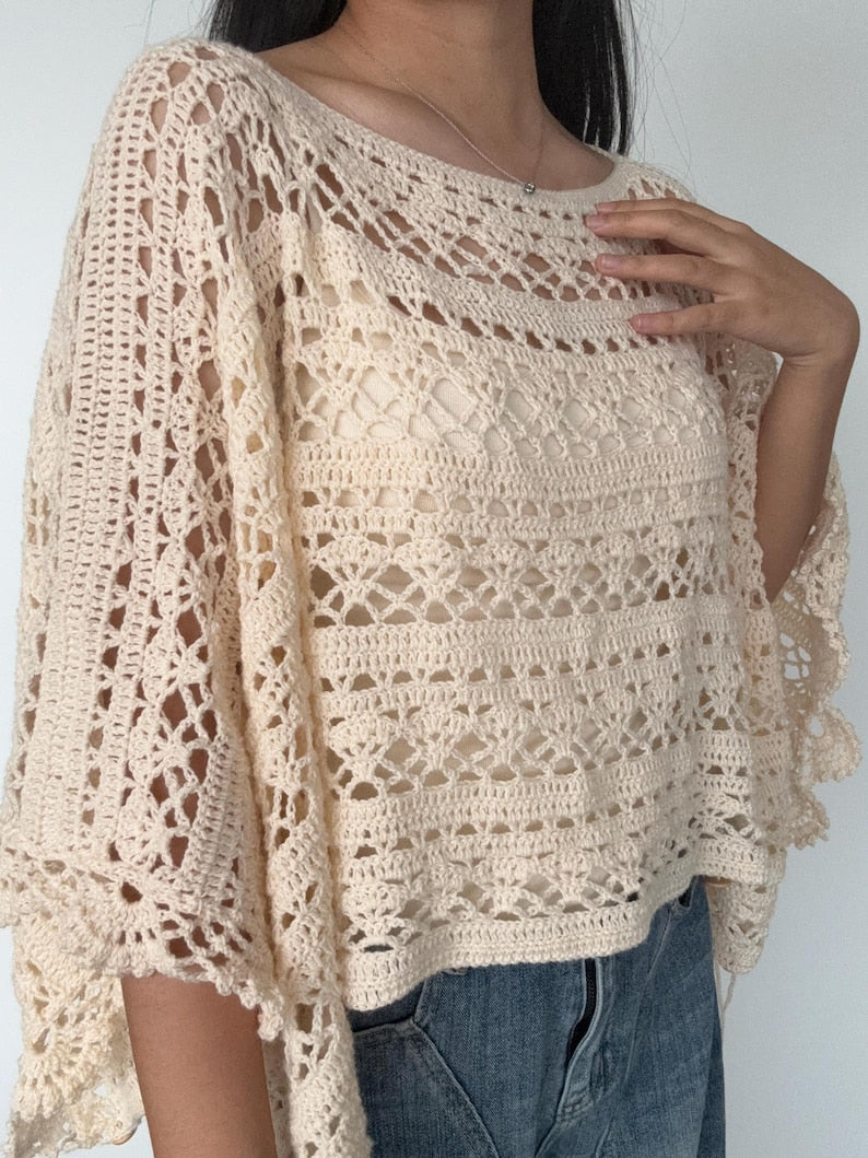 Eveloria Multi-Way Poncho Crochet Pattern