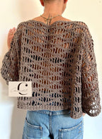 Olvera Top Crochet Pattern with Video Tutorials