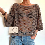 Olvera Top Crochet Pattern with Video Tutorials