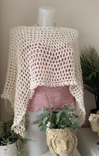 Rosethra Poncho Pattern Crochet Top