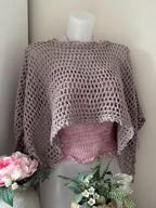 Rosethra Poncho Pattern Crochet Top