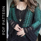 Solara Hexagon Cardigan Crochet Pattern