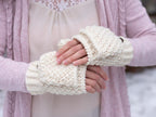 Lomi fingerless mittens Mittens Cozy Crochet Pattern