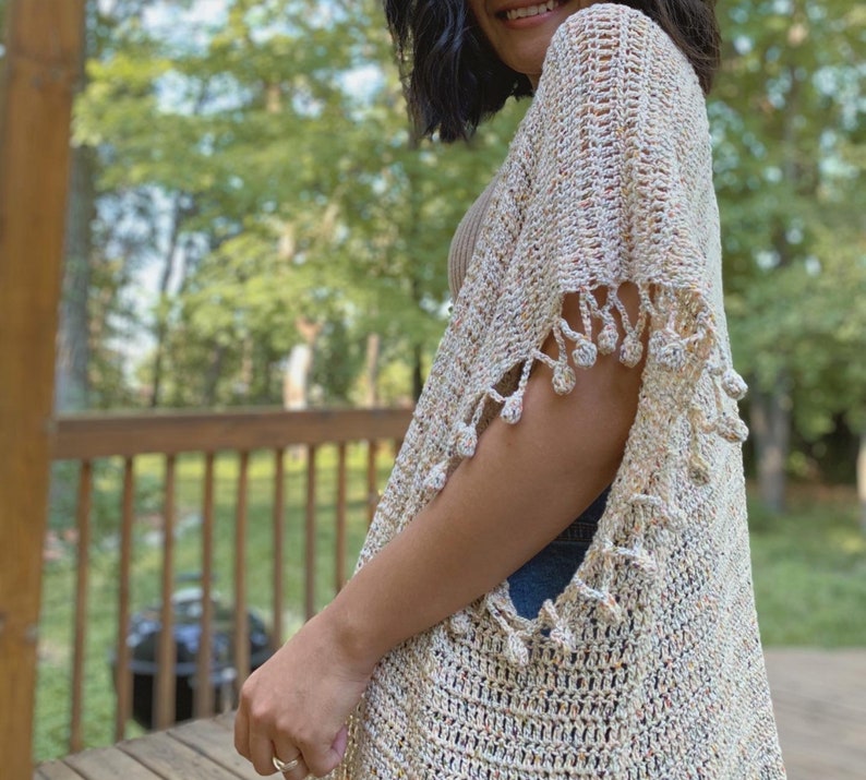 Oribia Solona Cardigan Crochet Pattern