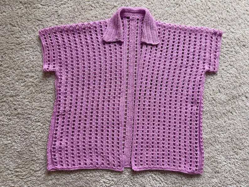 Virelka Coverup Crochet Pattern PDF + Video Tutorials