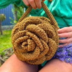 Flower Bag rose crochet pattern