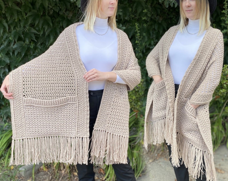 Poky style scarf crochet pattern