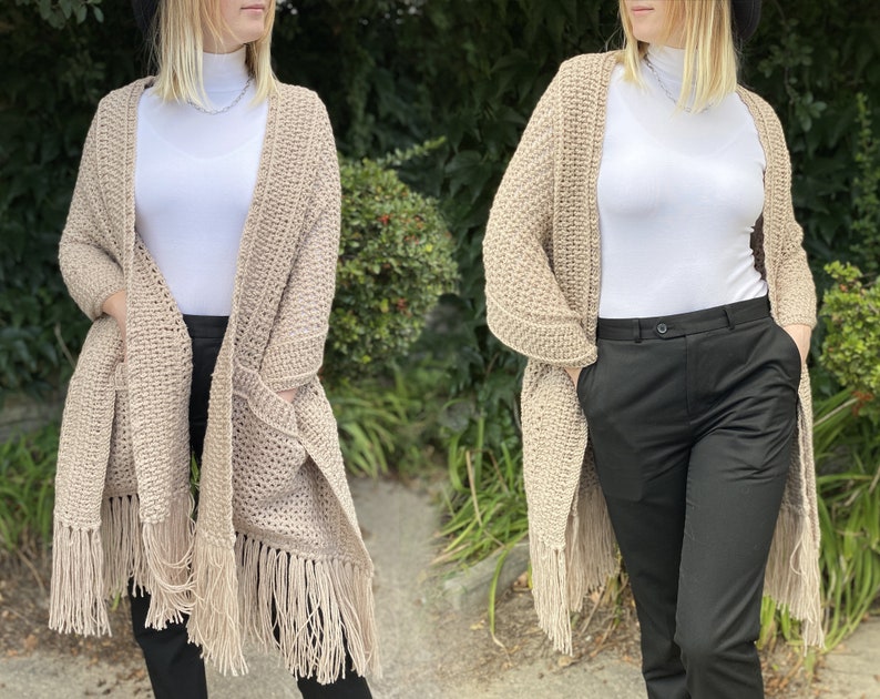 Poky style scarf crochet pattern