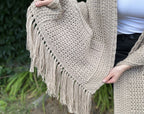 Poky style scarf crochet pattern