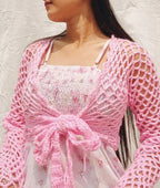 Saly Wrap Top crochet pattern
