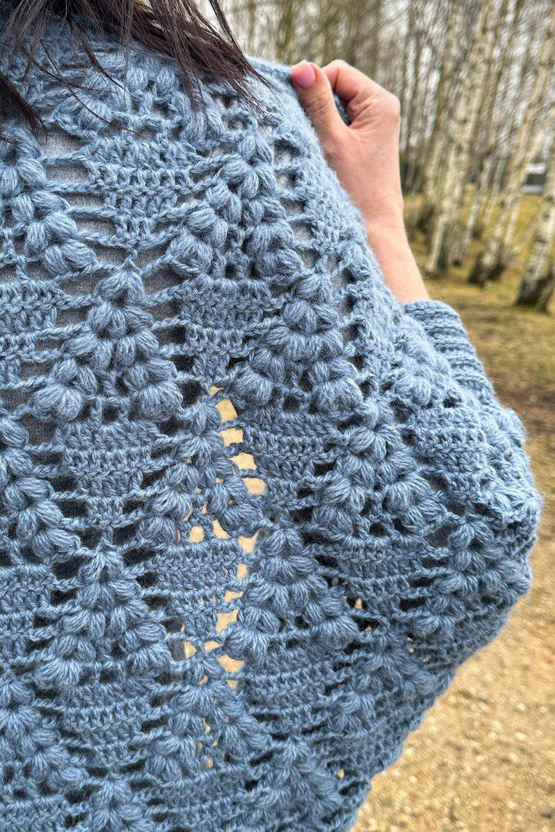 Olivry cardigan crochet pattern