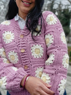 Swepy Cardigan Granny Crochet Pattern