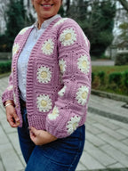 Swepy Cardigan Granny Crochet Pattern