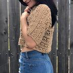 Bundle 4 Crochet Summer Top Pattern | Easy Crochet Tops & Tank Patterns