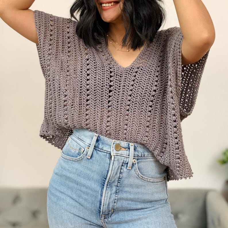 Bundle 4 Crochet Summer Top Pattern | Easy Crochet Tops & Tank Patterns