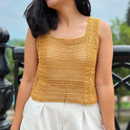 Bundle 4 Crochet Summer Top Pattern | Easy Crochet Tops & Tank Patterns