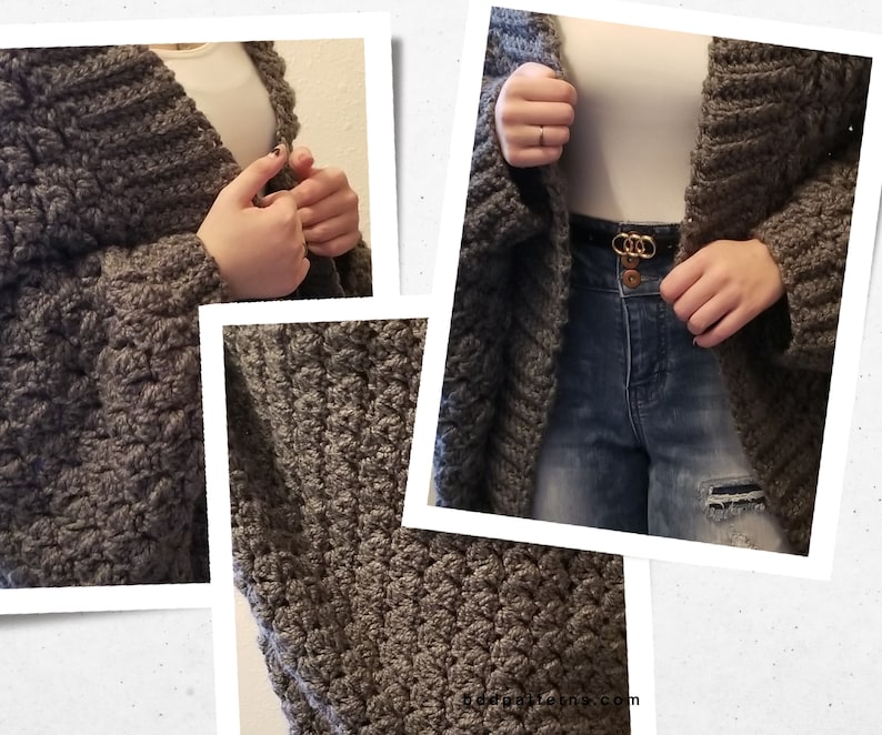 Haby Cardigan crochet pattern