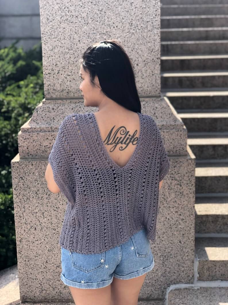 Azelira Crochet Top crochet pattern