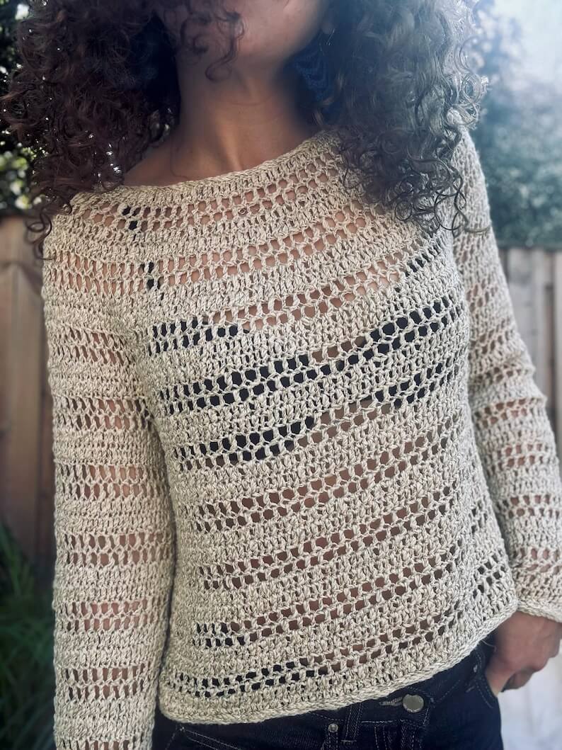 Solona Top – summer crochet Pattern