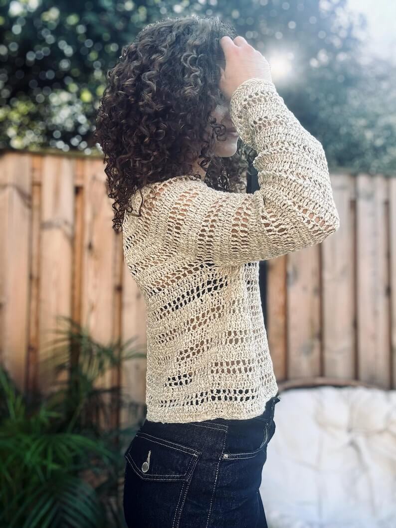 Solona Top – summer crochet Pattern