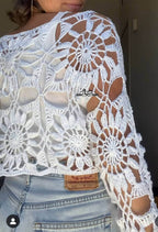 Crochet Gerbera Daisy Top Tutorial pattern