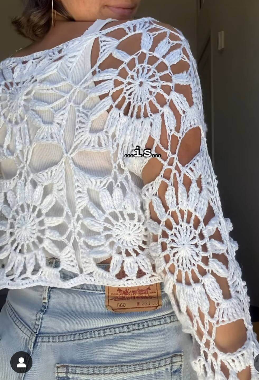 Crochet Gerbera Daisy Top Tutorial pattern