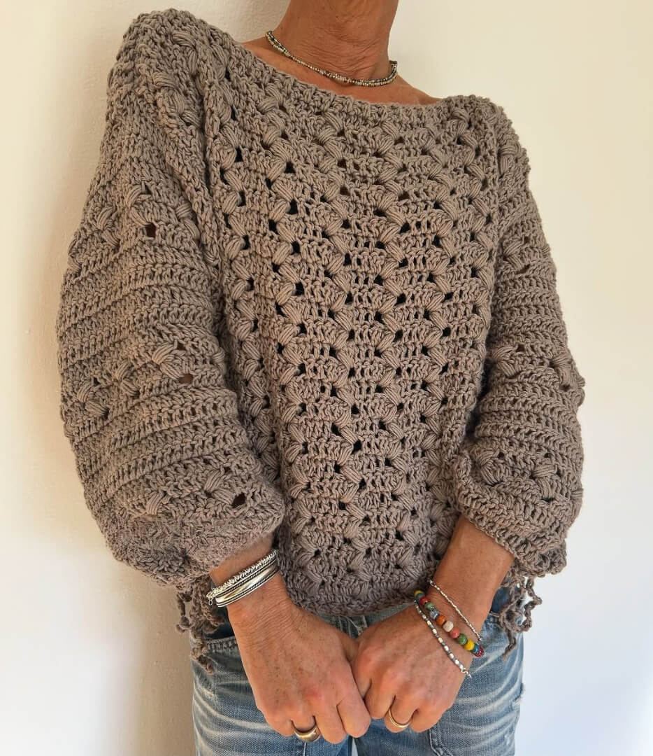 Ambera Sweater crochet pattern