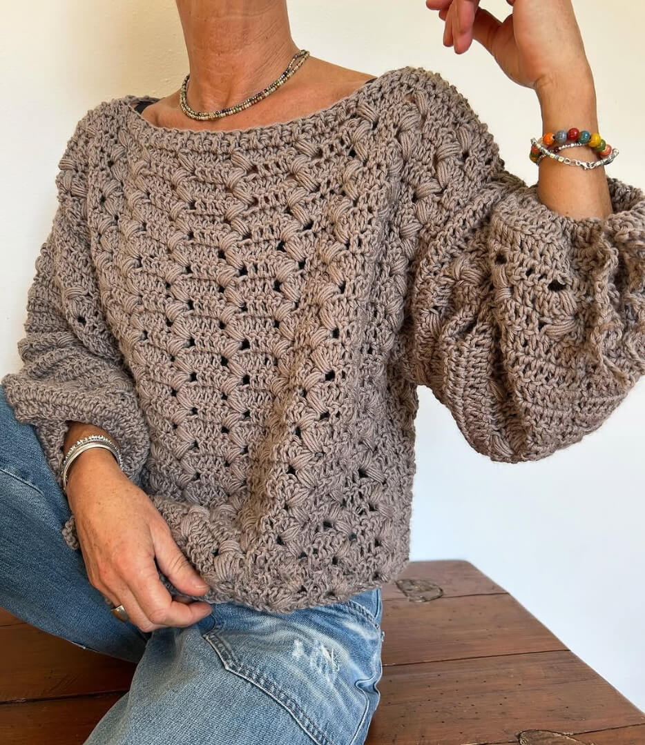 Ambera Sweater crochet pattern