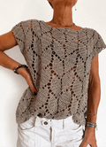 Alora Crochet sweater top Pattern + Videos.