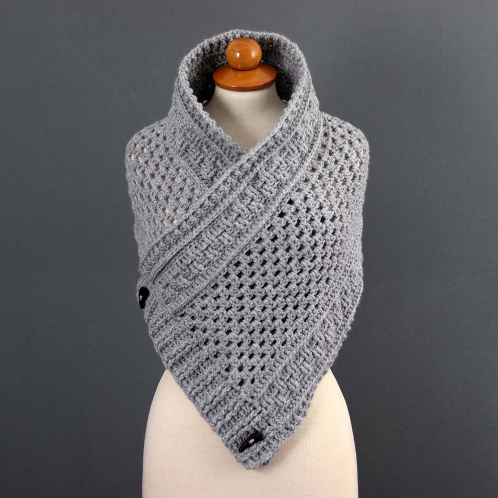 Textures and Grannies Cowl Crochet Pattern