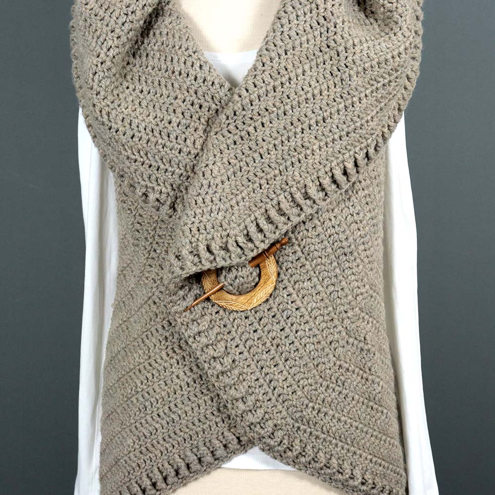Simplicity Round Cardigan Crochet Pattern (S - 5XL)