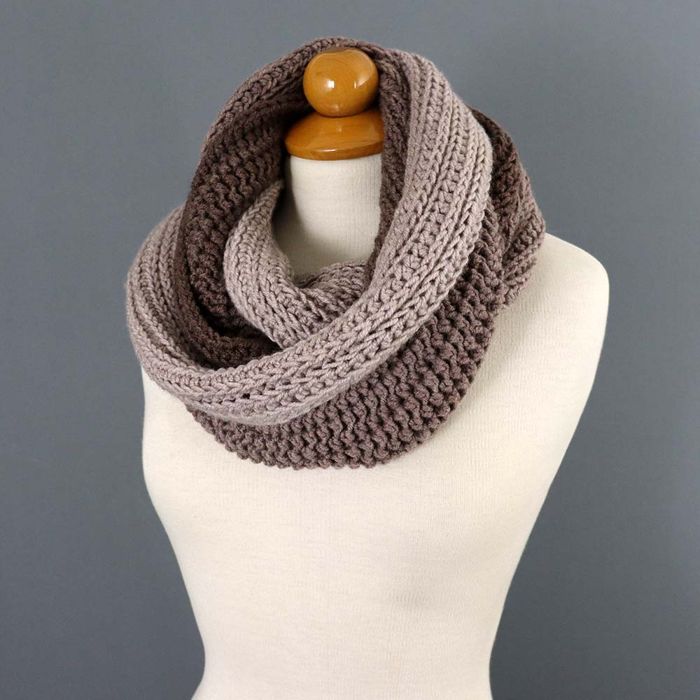 Simple Infinity Scarf Crochet Pattern