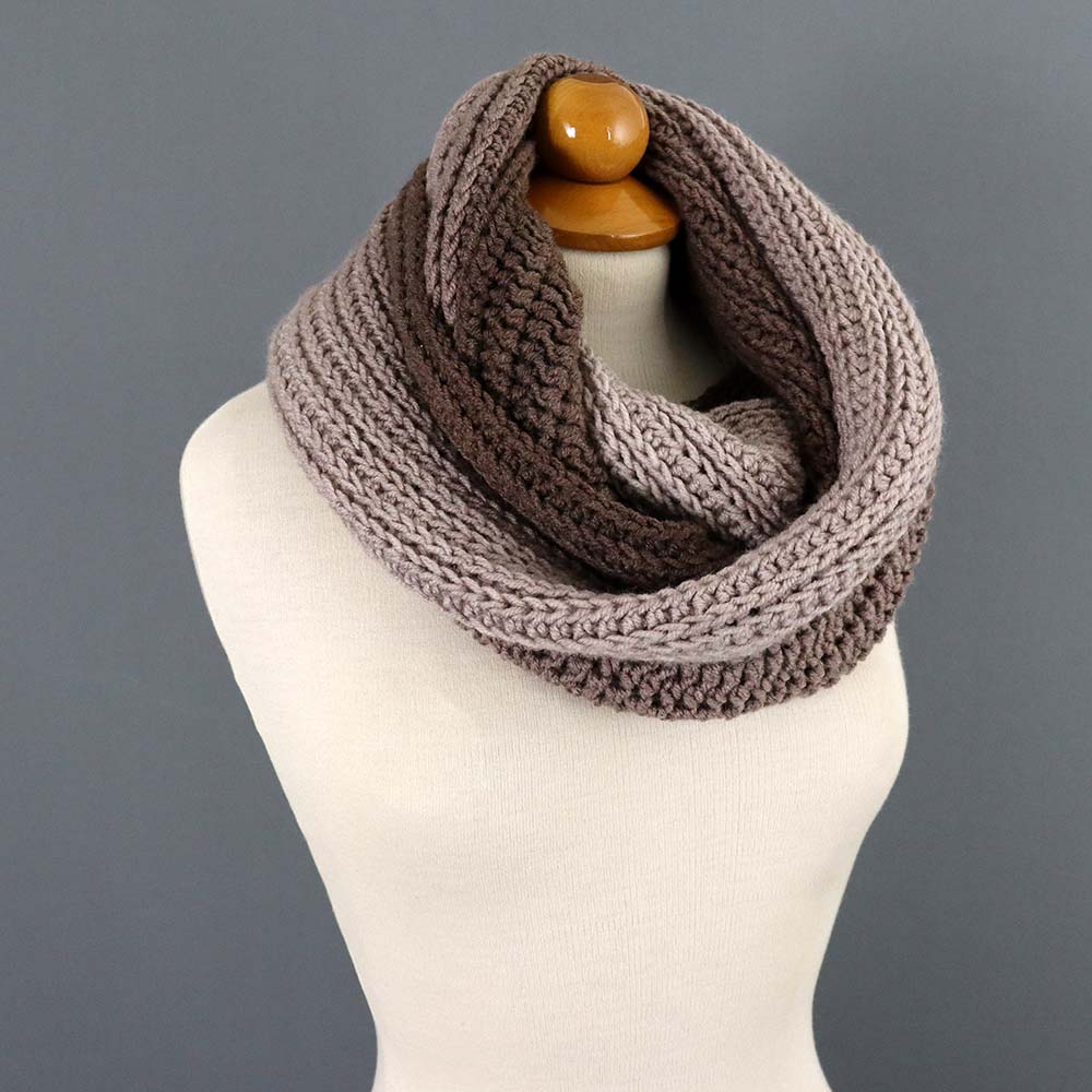 Simple Infinity Scarf Crochet Pattern