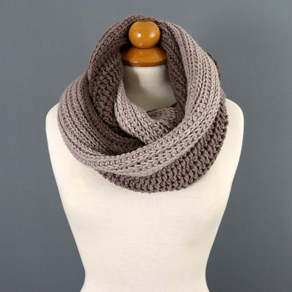 Simple Infinity Scarf Crochet Pattern
