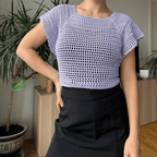 THE LOREA WRAP TOP CROCHET PATTERN