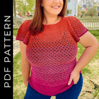 Almera Fancy sweater crochet pattern