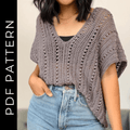 Azelira Crochet Top crochet pattern