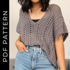 Azelira Crochet Top crochet pattern