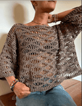 Olvera Top Crochet Pattern with Video Tutorials