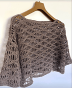 Olvera Top Crochet Pattern with Video Tutorials