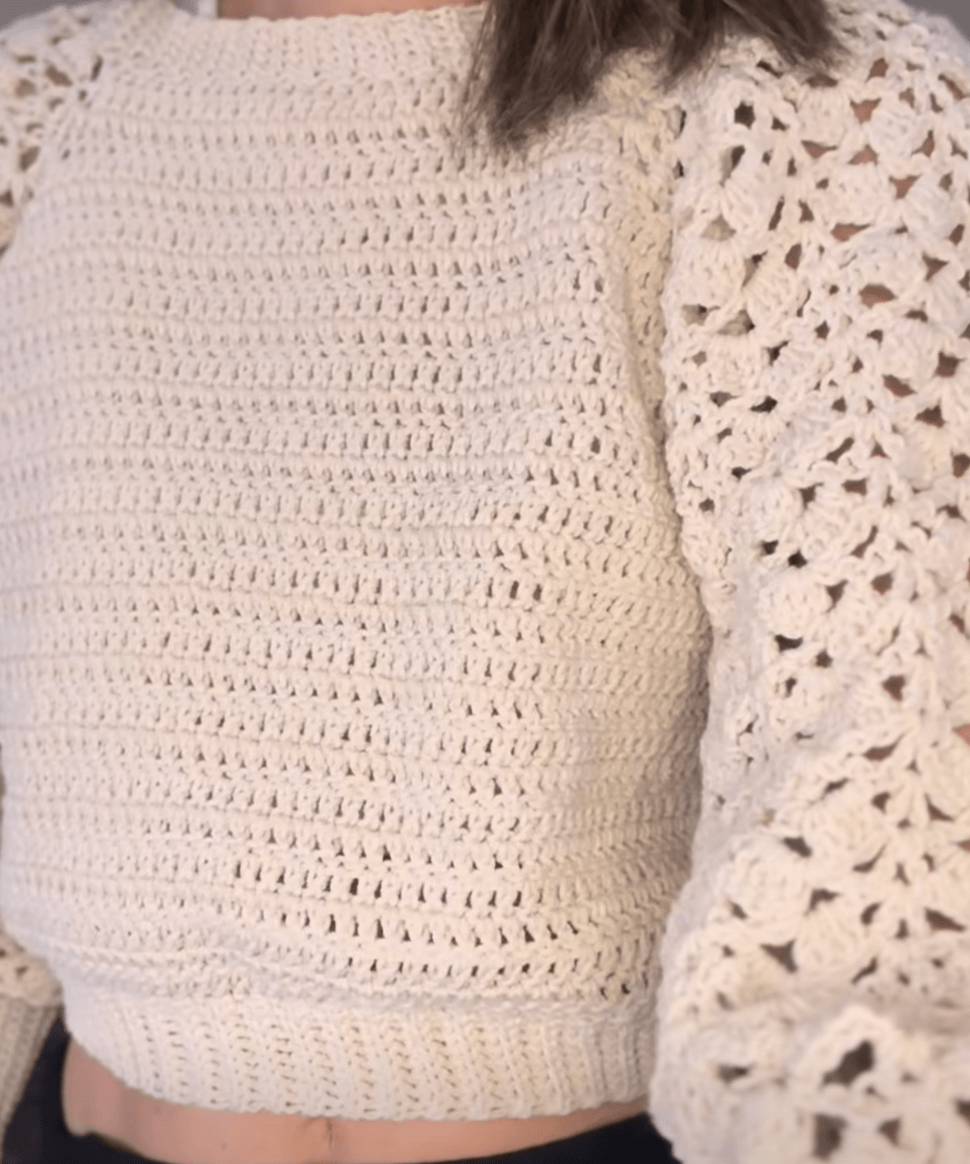 Celoria Top Sweater Crochet Pattern