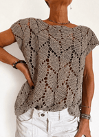 Alora Crochet sweater top Pattern + Videos