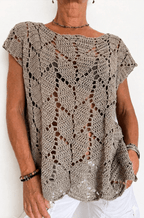 Alora Crochet sweater top Pattern + Videos